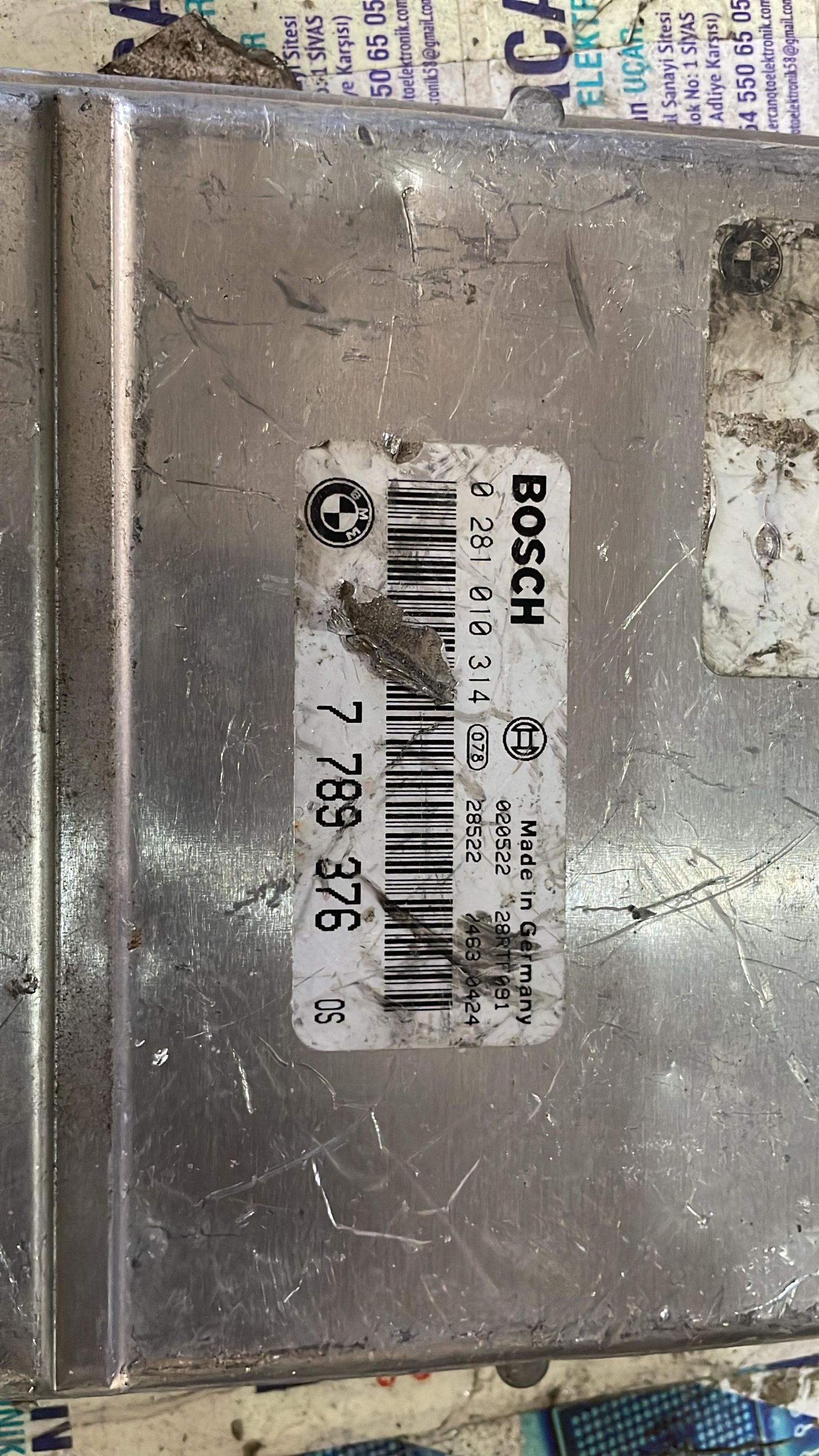 0281010314 BMW E39 5.30D Motor Beyni 